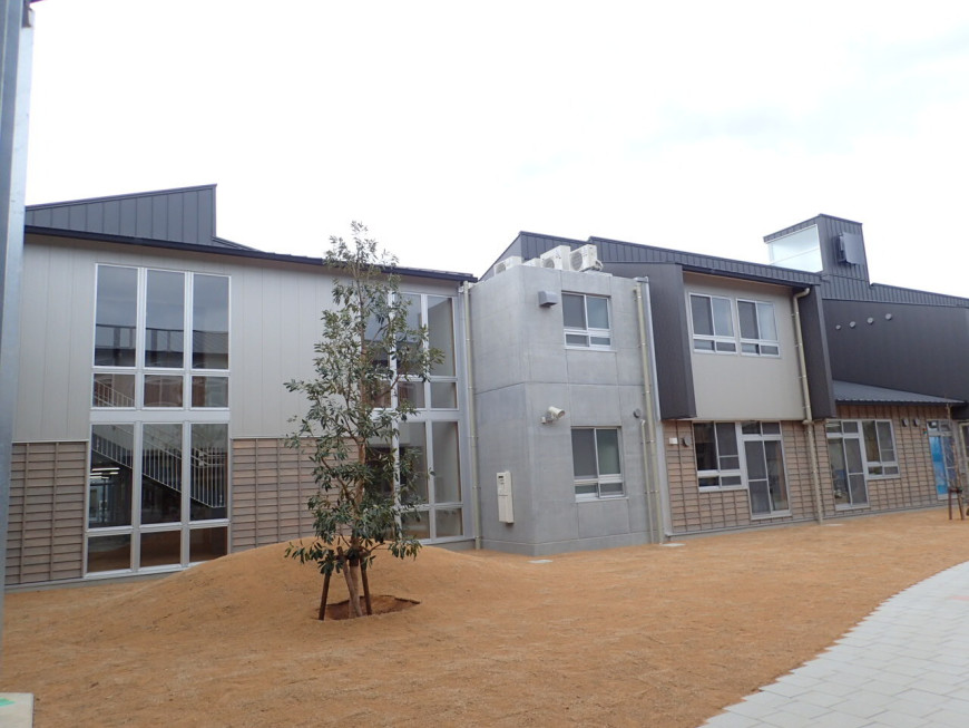 ろう学校移転改築教室棟管工事