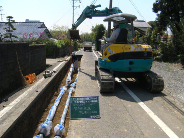 高松地区 配水管布設替工事